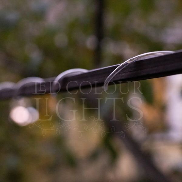 LED гірлянда "Роса" в ПВХ трубці - 20 м - від сонячної батареї - мультиколор _LED гірлянда "Роса" в ПВХ трубці - 20 м - від сонячної батареї - мультиколор фото